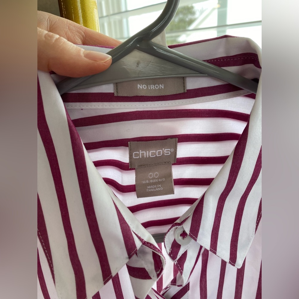 Chicos non iron blouse size 00( xs-s)
